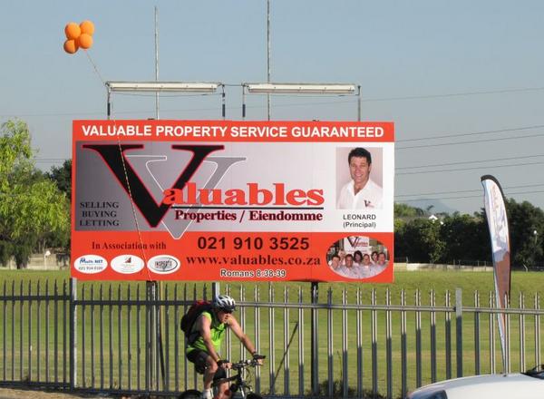 Valuables Properties billboard in Suikerbossie